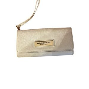 Marc New York Ivory Wristlet Clutch